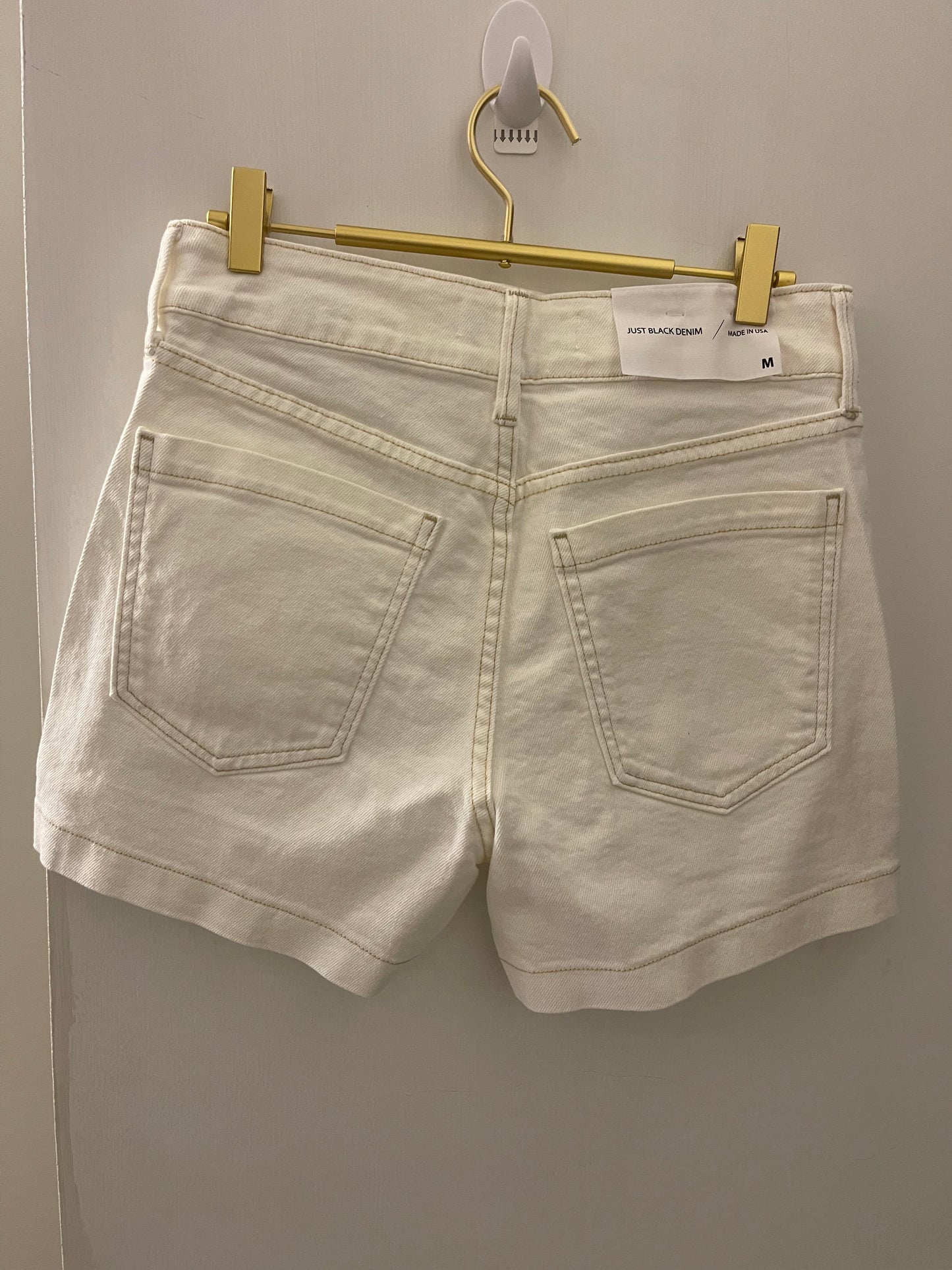JUST USA - Utility Cargo Short Off White