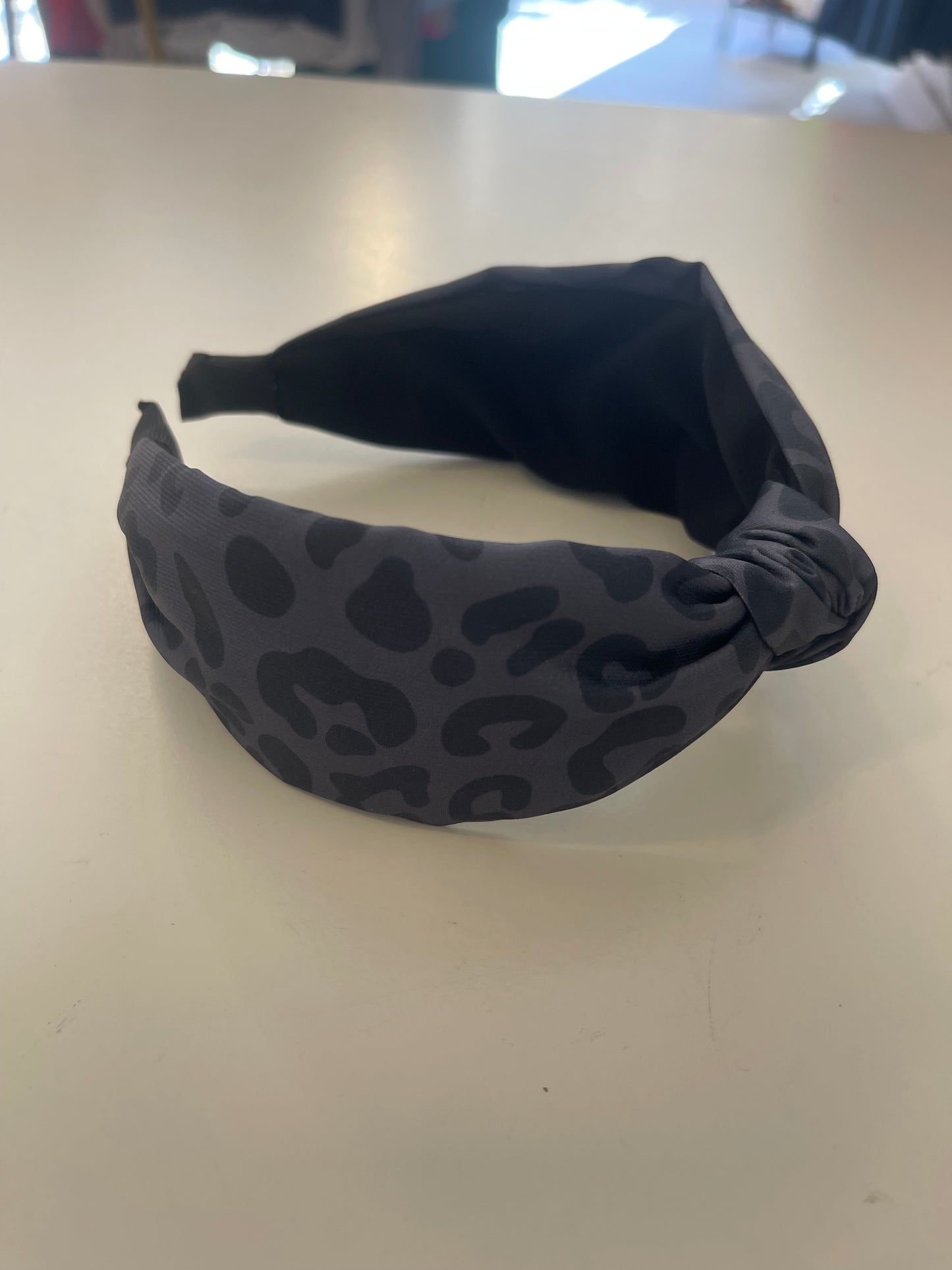 JESS LEA - Black Leopard Headband