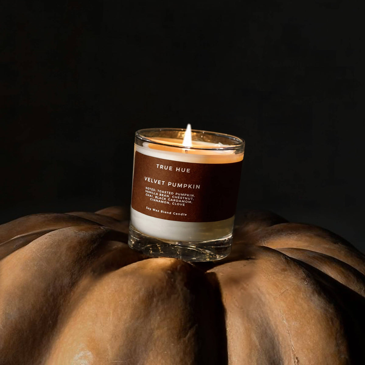 Velvet Pumpkin Candle - FALL / HOLIDAY