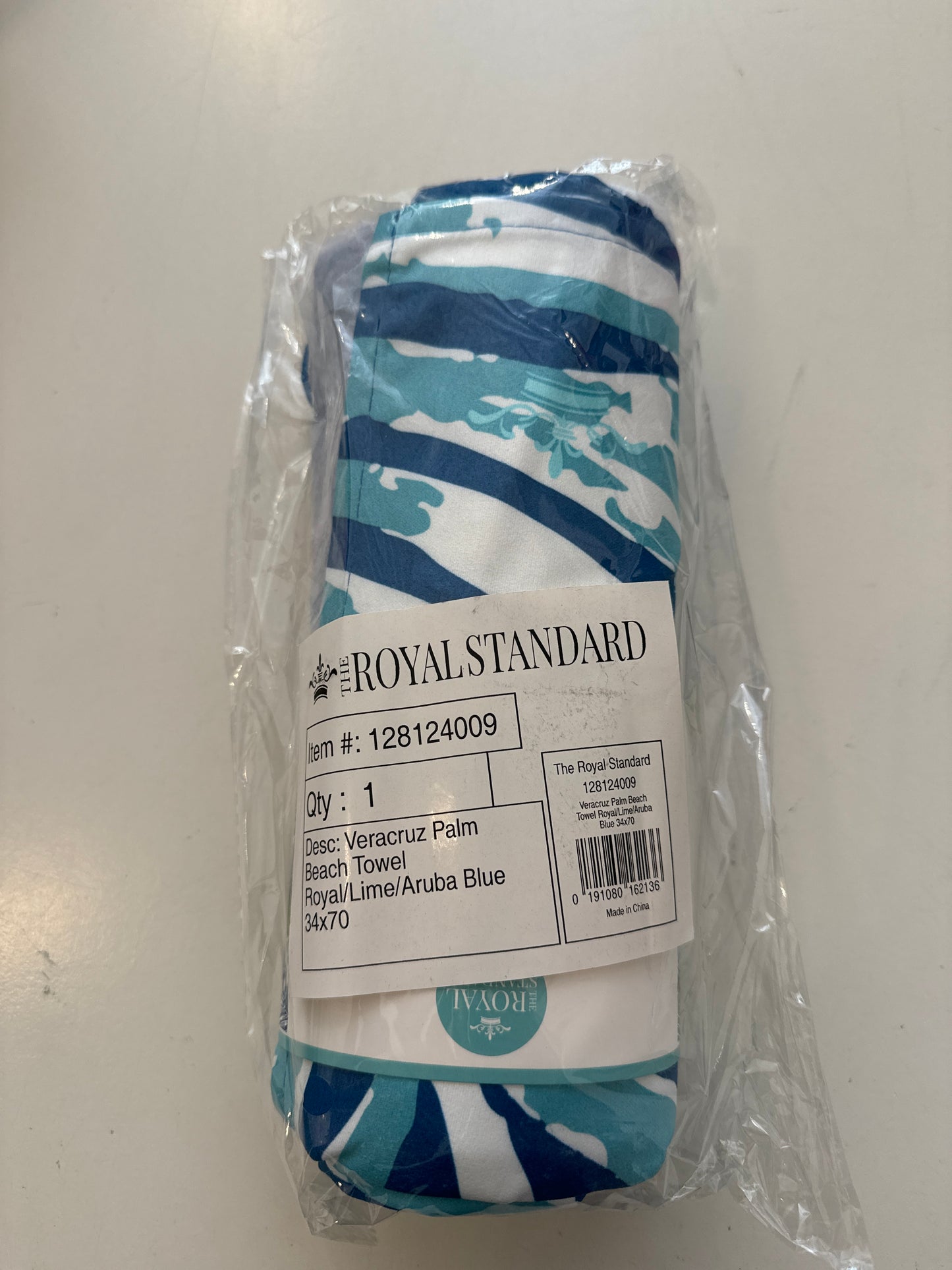 ROYAL STANDARD - Veracruz Palm Beach Towel Royal