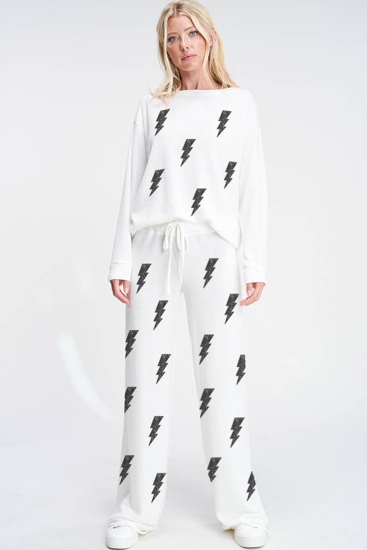 Black Lightning Women's Lounge Set