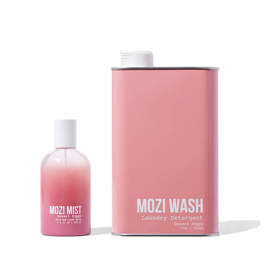 Desert Poppy Linen Spray & Detergent Bundle