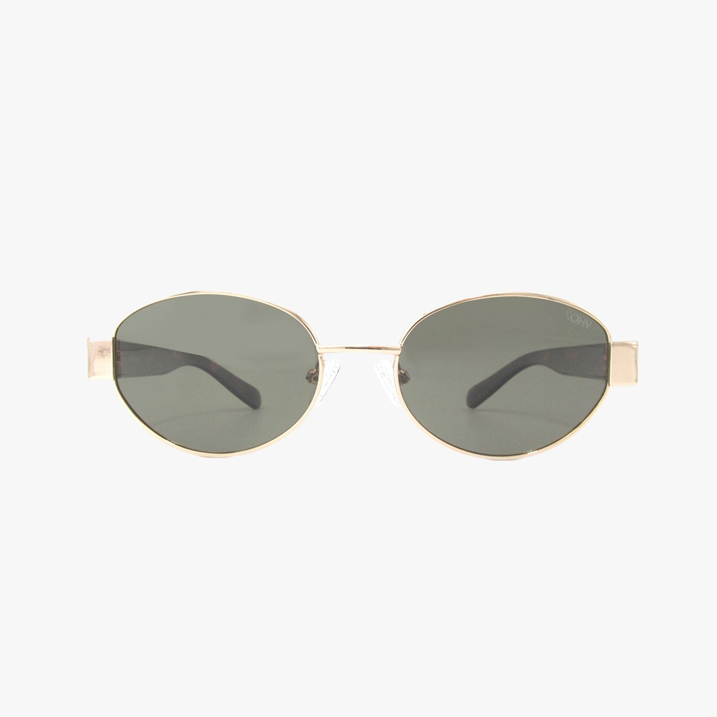 COCO CLASSIC Polarized Oval Metal Fashion Sunglasses