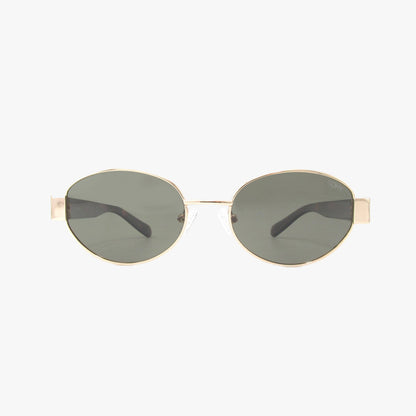 COCO CLASSIC Polarized Oval Metal Fashion Sunglasses