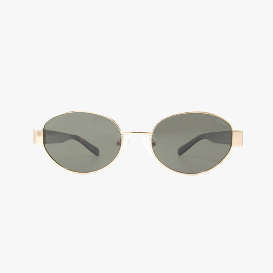 COCO CLASSIC Polarized Oval Metal Fashion Sunglasses