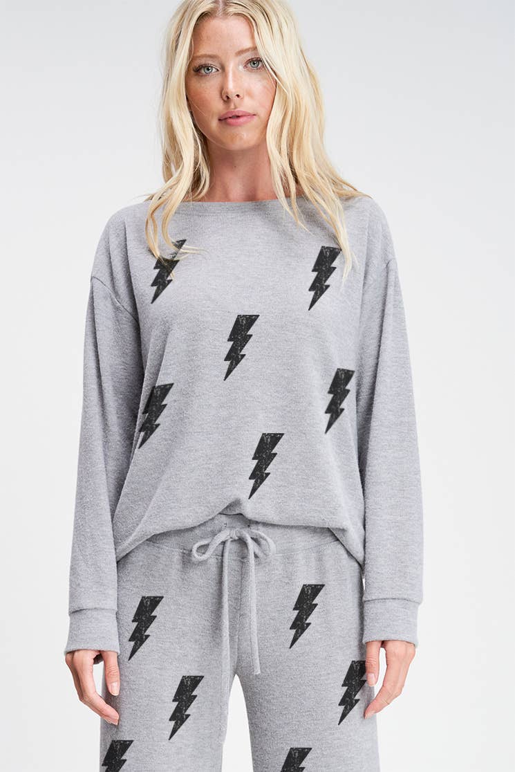 Black Lightning Women's Lounge Set