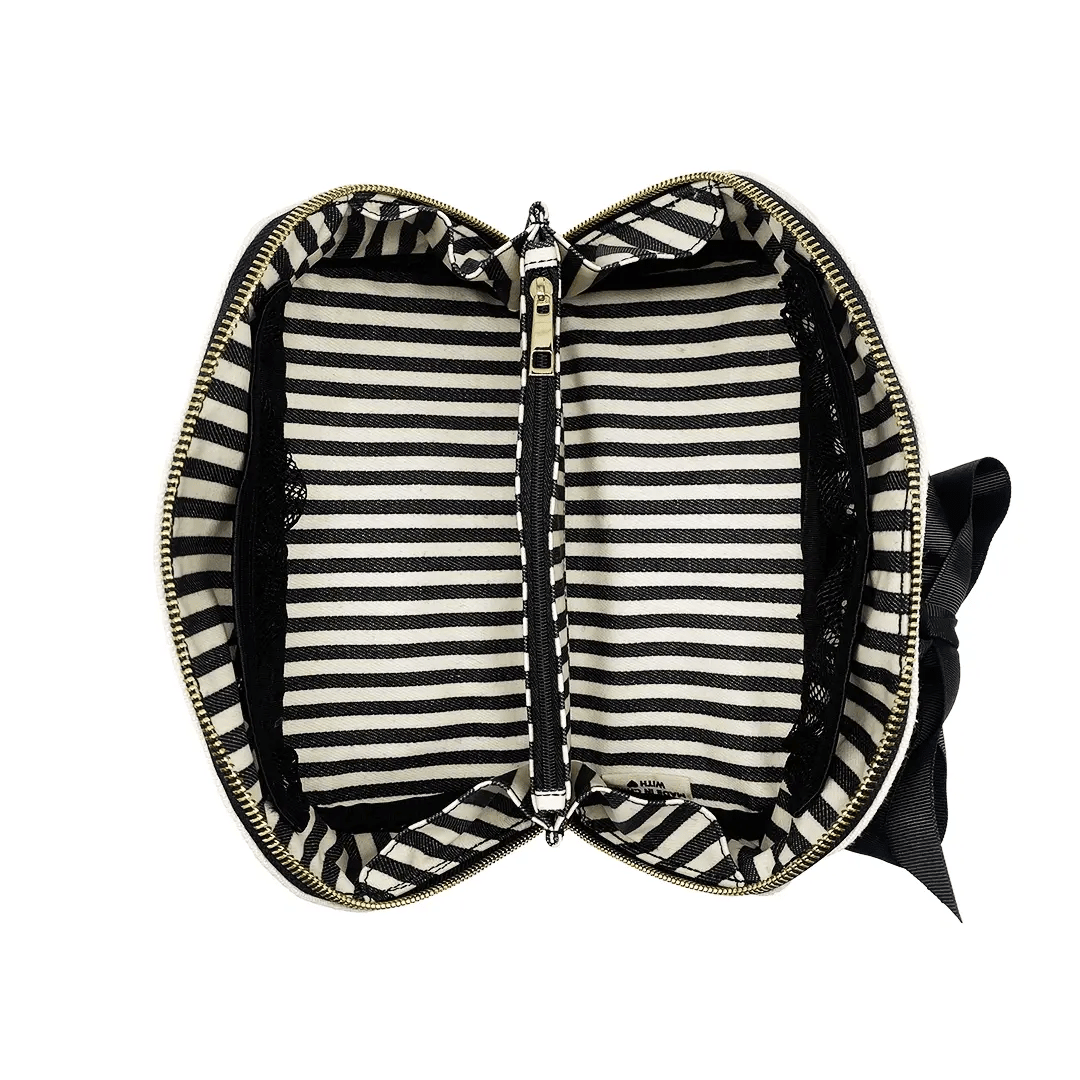 Accordion Box Makeup & Toiletry – Cream