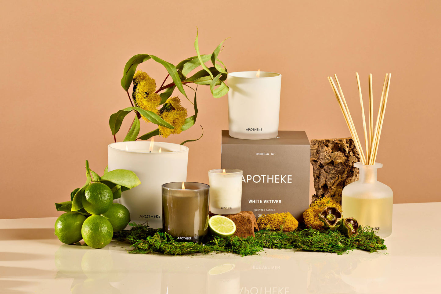 White Vetiver Classic Candle