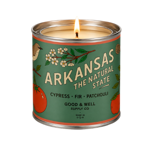 Arkansas State Soy Candle
