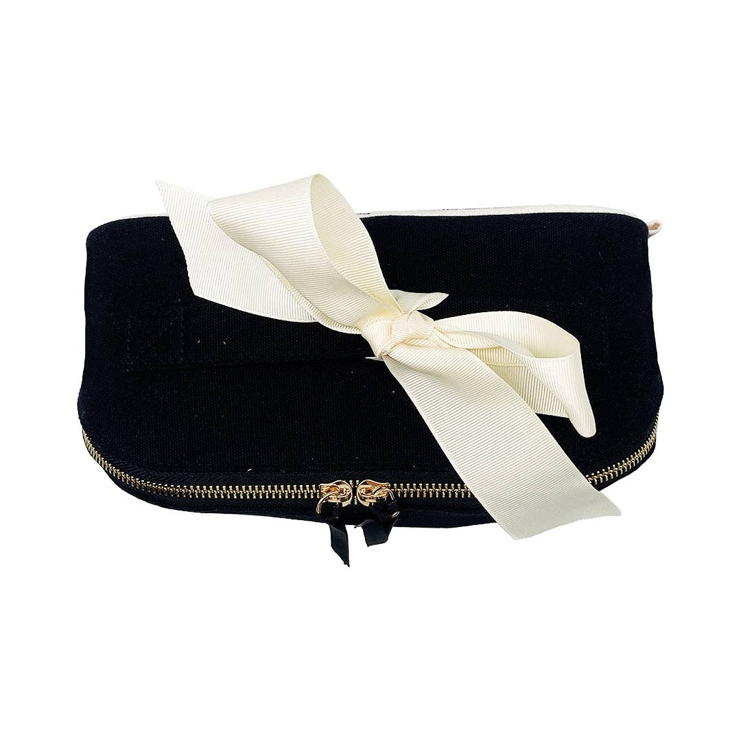 Accordion Box Makeup & Toiletry – Black