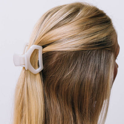 Open Coconut White | Petite | Hair Clip
