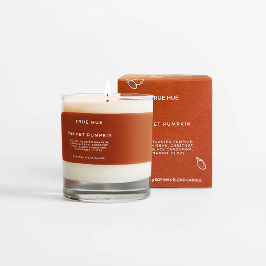 Velvet Pumpkin Candle - FALL / HOLIDAY