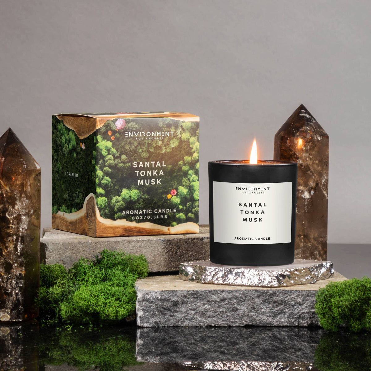 8oz Natural Wax Candle Inspired by Le Labo Santal®
