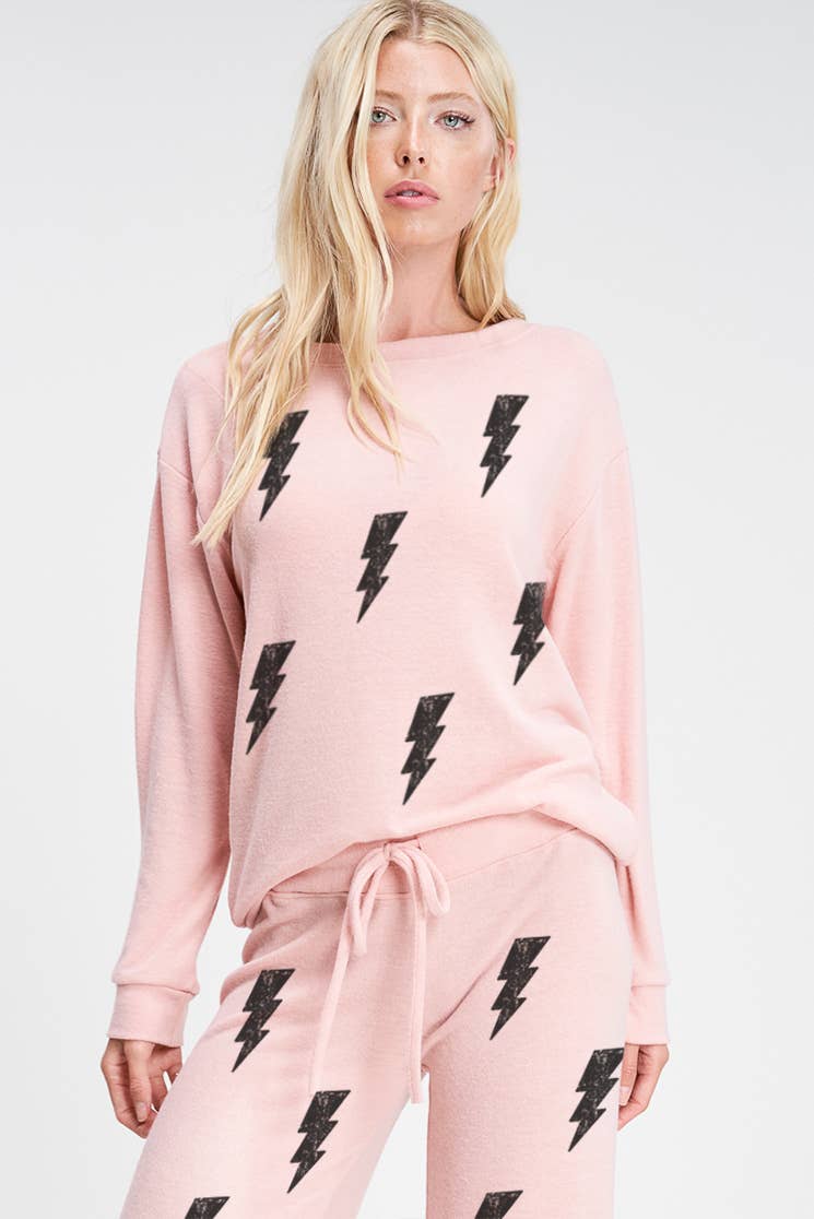 Black Lightning Women's Lounge Set