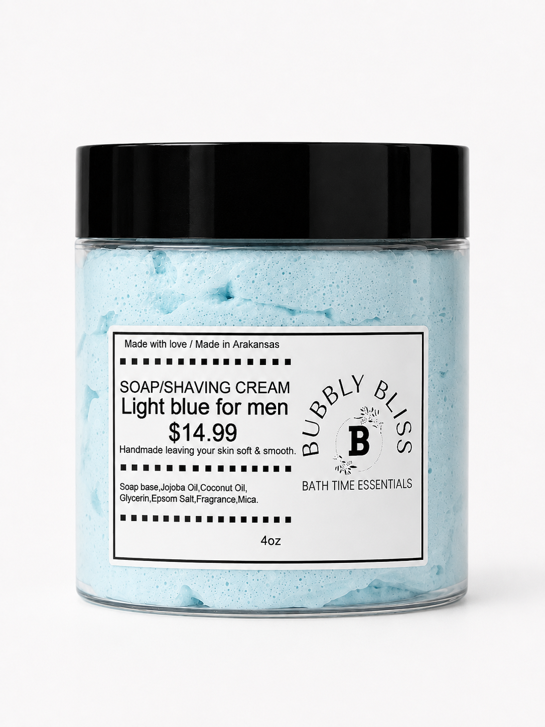 WHIPPED SHAVING SOAP - Light Blue