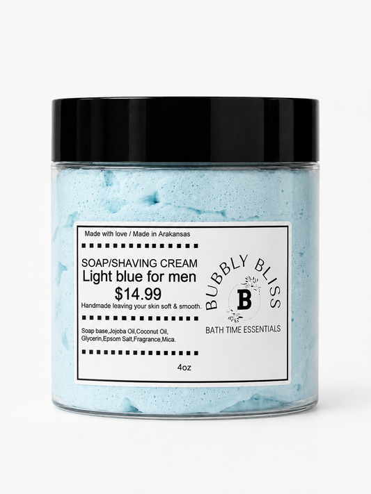 WHIPPED SHAVING BUTTER - Light Blue
