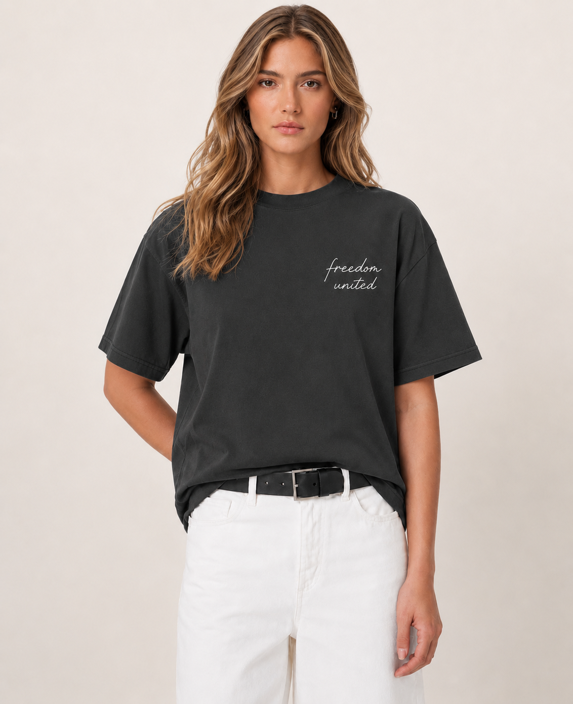 Act + Speak With Unity Oversized Tee