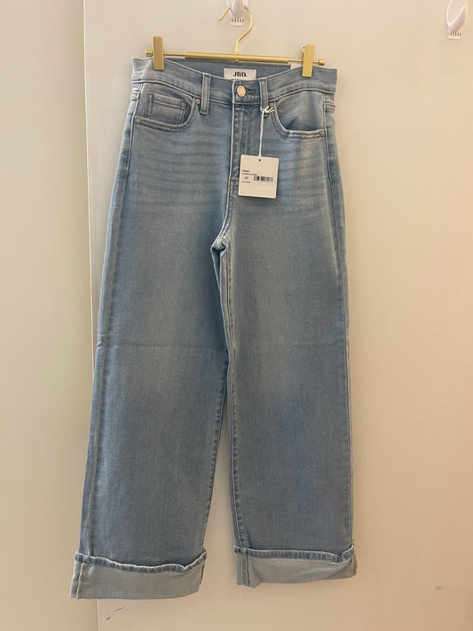 JUST USA - Cuffed Palazzo Jeans