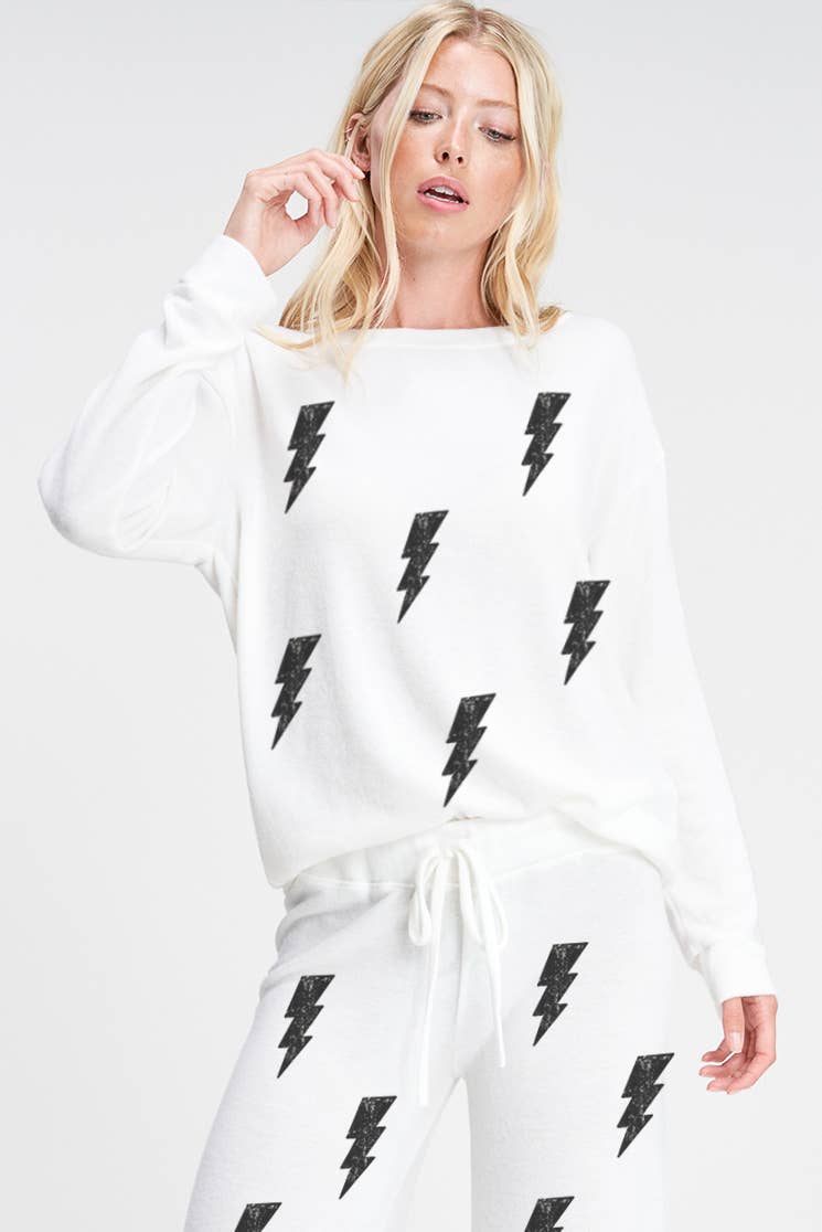 Black Lightning Women's Lounge Set