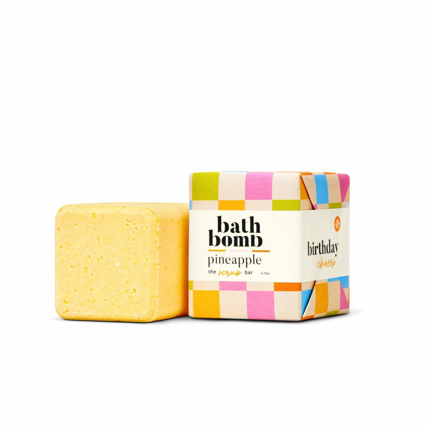 Pineapple Bath Bomb- Birthday Cheer, Tropical Spa Fizz