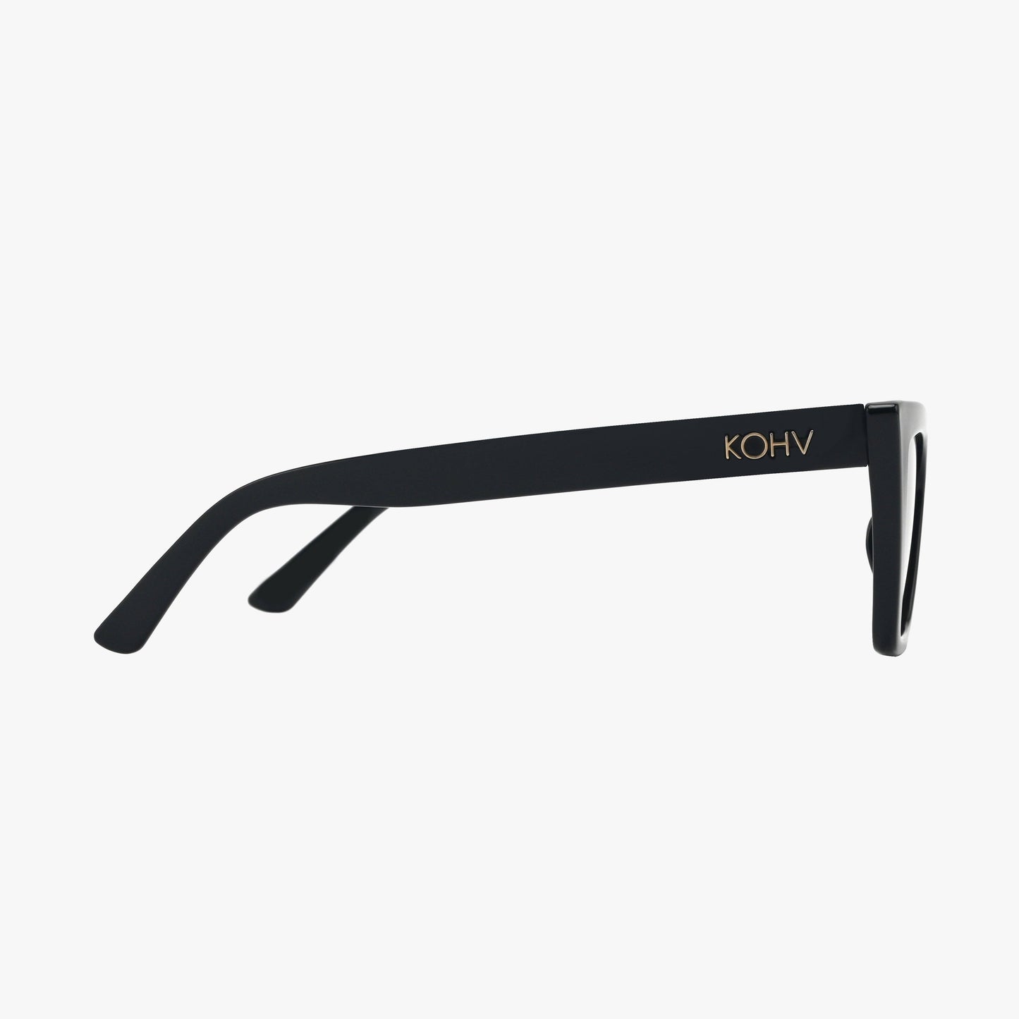 BAY MIDNIGHT AMBER Polarized Women's Cat Eye Sunglasses
