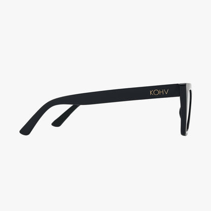 BAY MIDNIGHT AMBER Polarized Women's Cat Eye Sunglasses