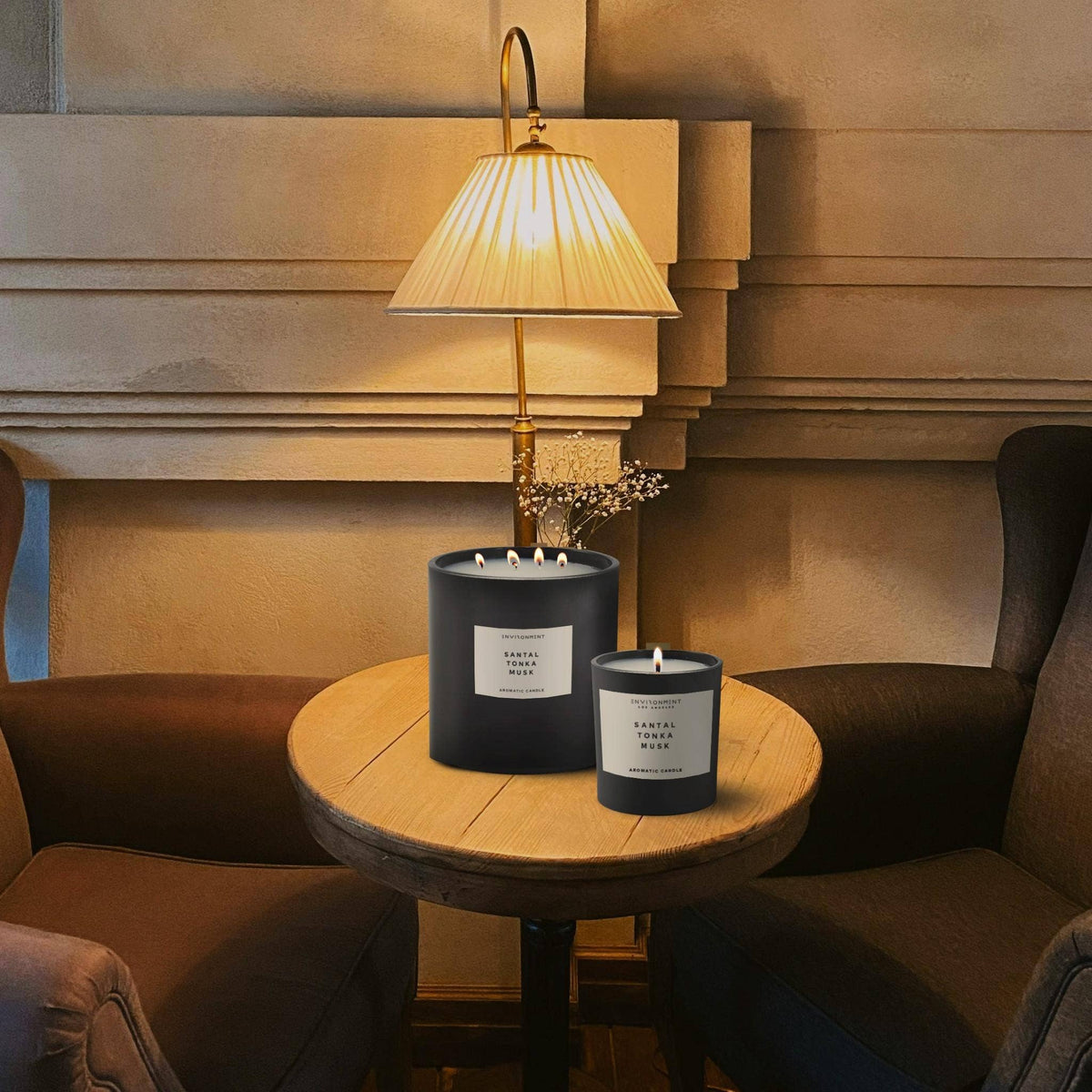8oz Natural Wax Candle Inspired by Le Labo Santal®