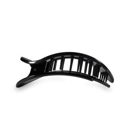 Round Flat Hair Clip | Med. | Jet Black