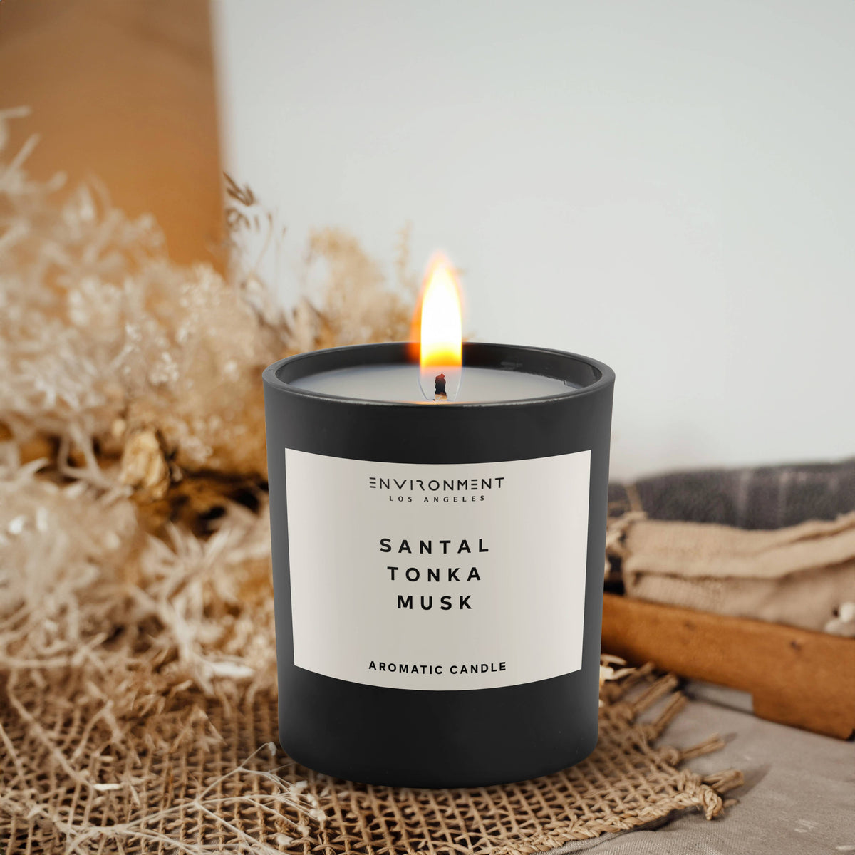 8oz Natural Wax Candle Inspired by Le Labo Santal®