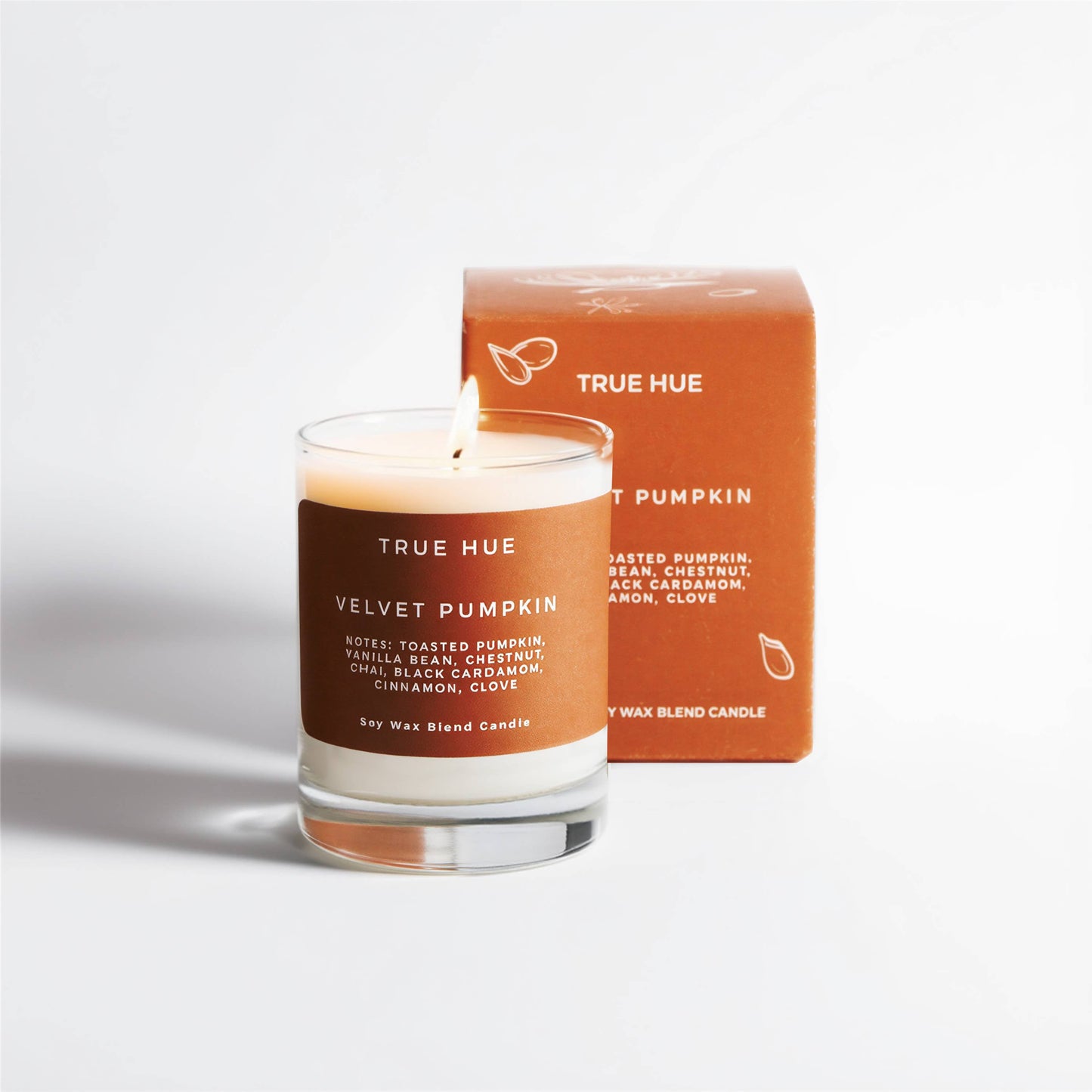 Velvet Pumpkin Mini Candle - FALL / HOLIDAY