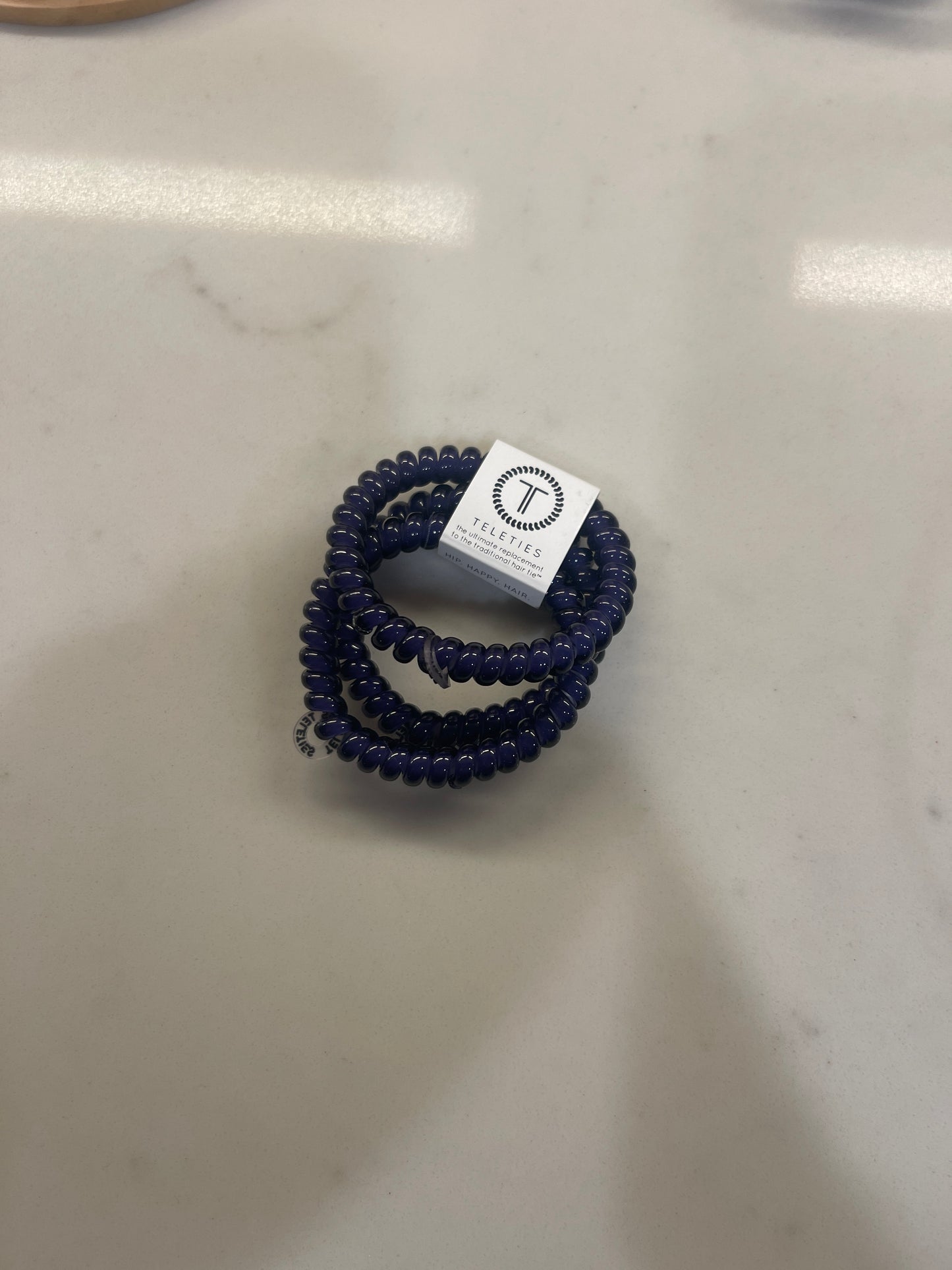 Small Hair Tie Nantucket Navy